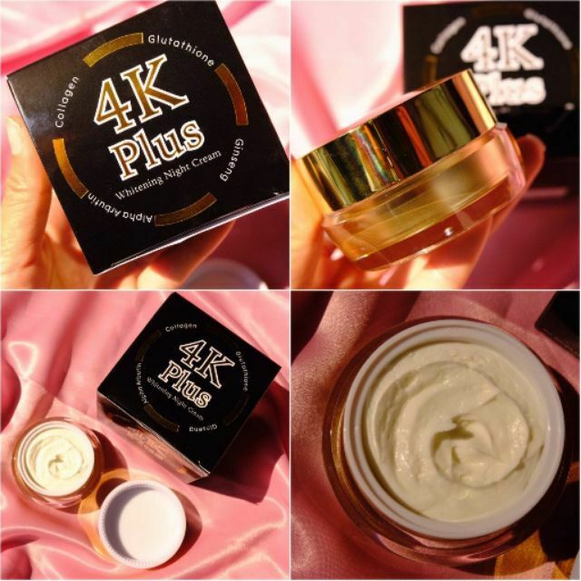4K Plus Whitening Night Cream 15g1