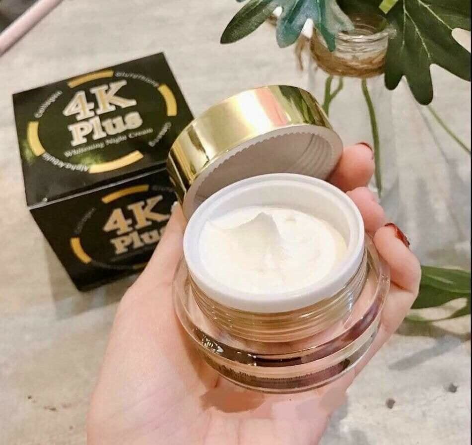 4K Plus Whitening Night Cream 15g2