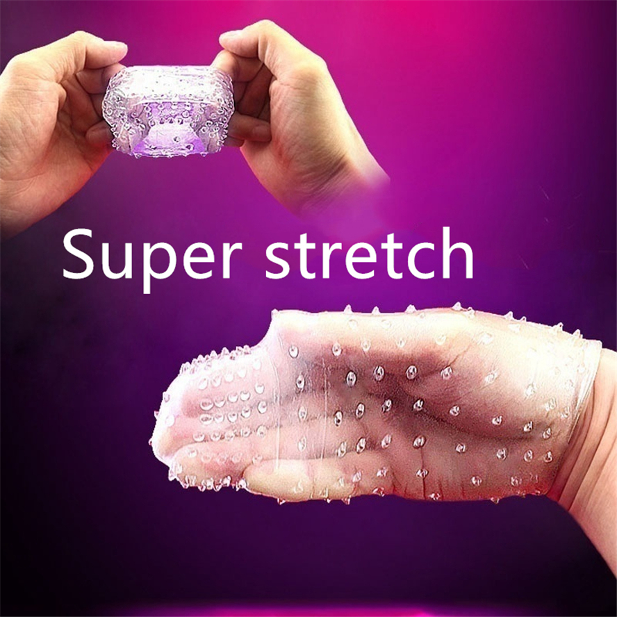 5PC-Ribbed-Condom-Reusable-Extender-Penis-Sleeve-for-Men-6